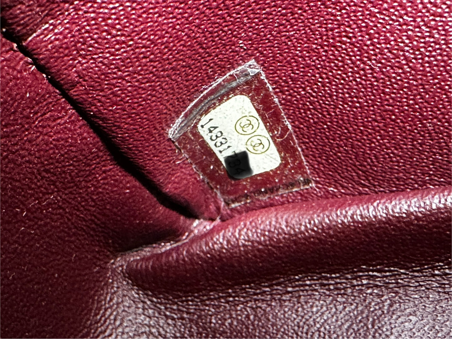 CHANEL Caviar Classic Flap- Black