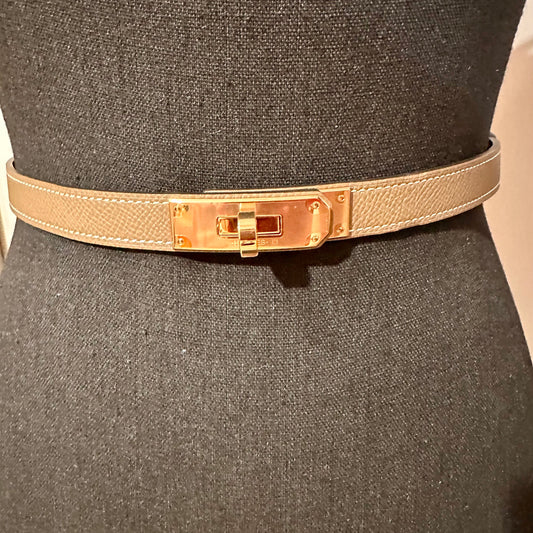 Hermès Kelly 18 Belt- Etoupe