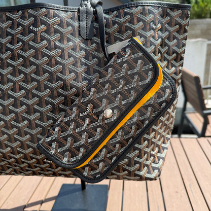 Goyard Saint Louis PM Tote- Black