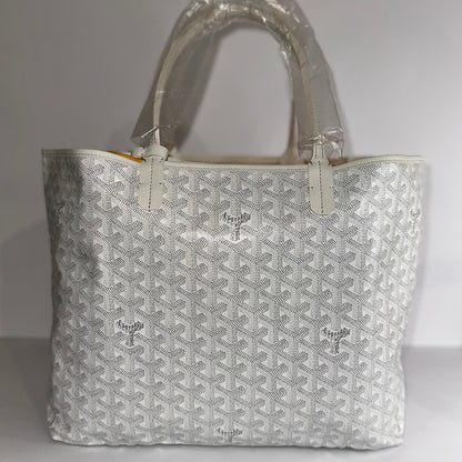 Goyard Saint Louis PM Tote- White
